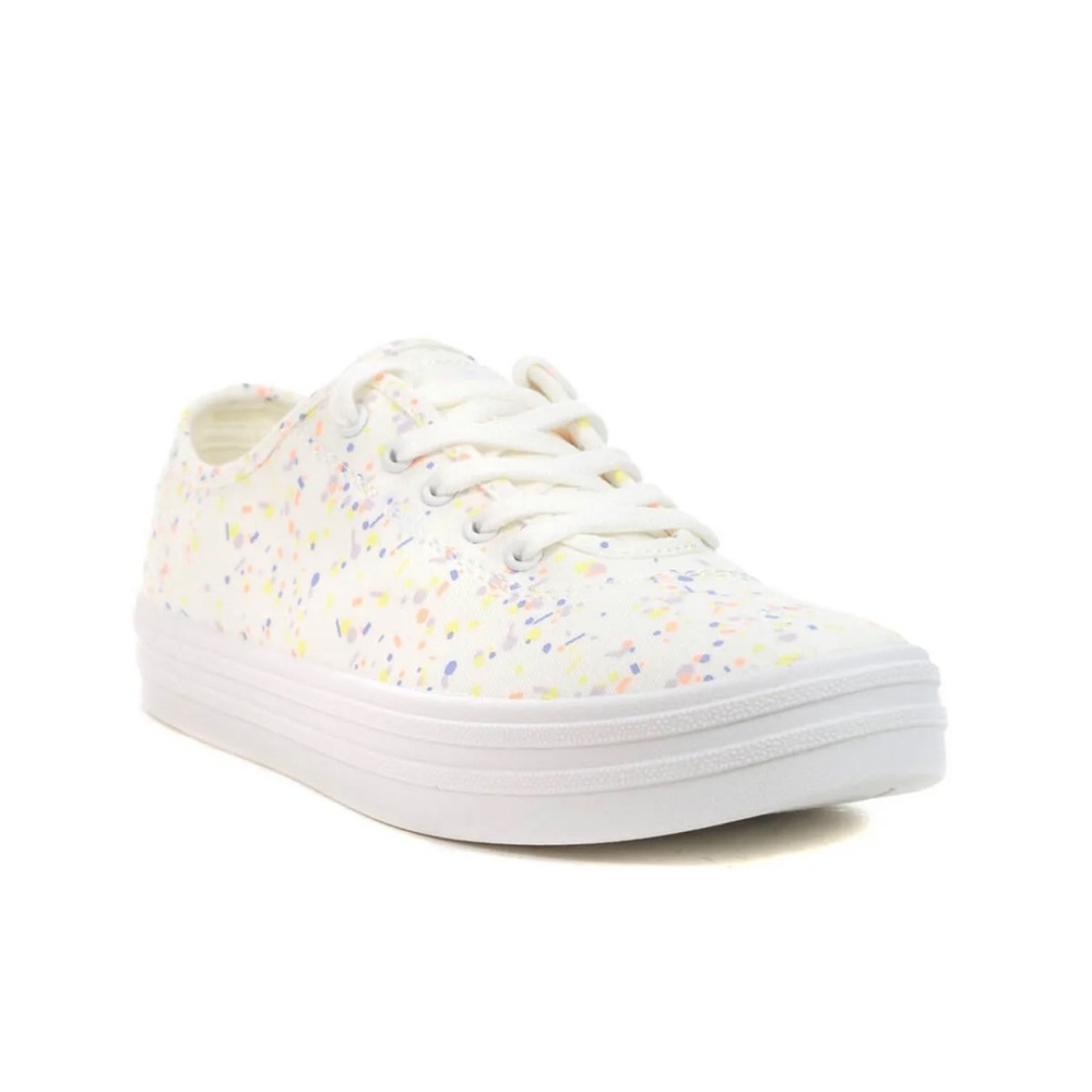 Keds Breezie Confetti Canvas Women’s White Multi Sneakers Size 9 NWT